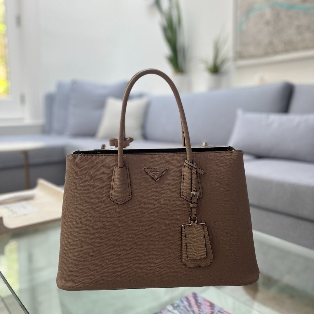 Prada Bag | Saffiano Cuir Cammeo Tu